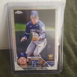 Topps Chrome Bobby Witt Jr Kansas City Royals Rookie All Star Card